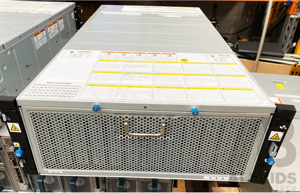 Hitachi (DW-F800-DB60C) 4RU 60-Bay Hard Drive Array W/ 88.8TB of Storage