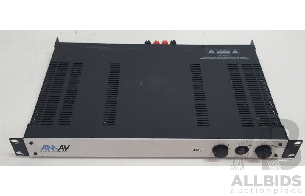 Australian Monitor AV2.2P Power Amplifier