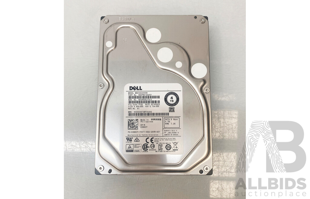 Dell (MG04ACA400N) 4TB SATA 3.5-Inch Hard Drive