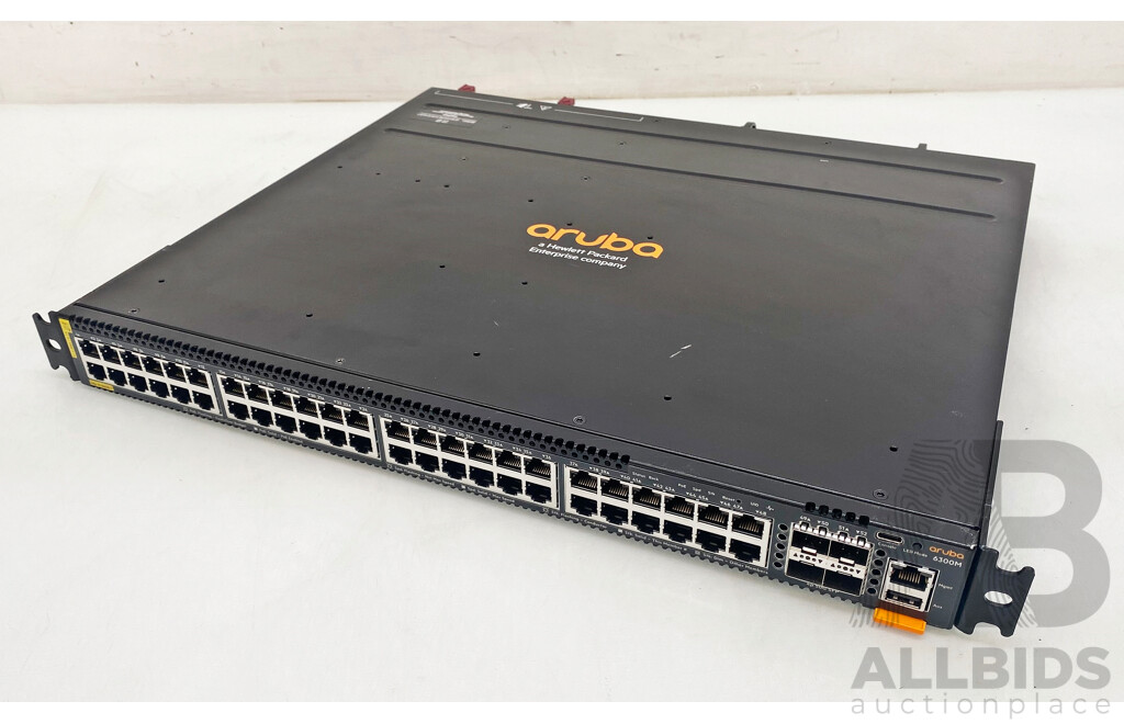 Aruba (JL661A) 6300M 48-Port PoE Gigabit Ethernet Switch