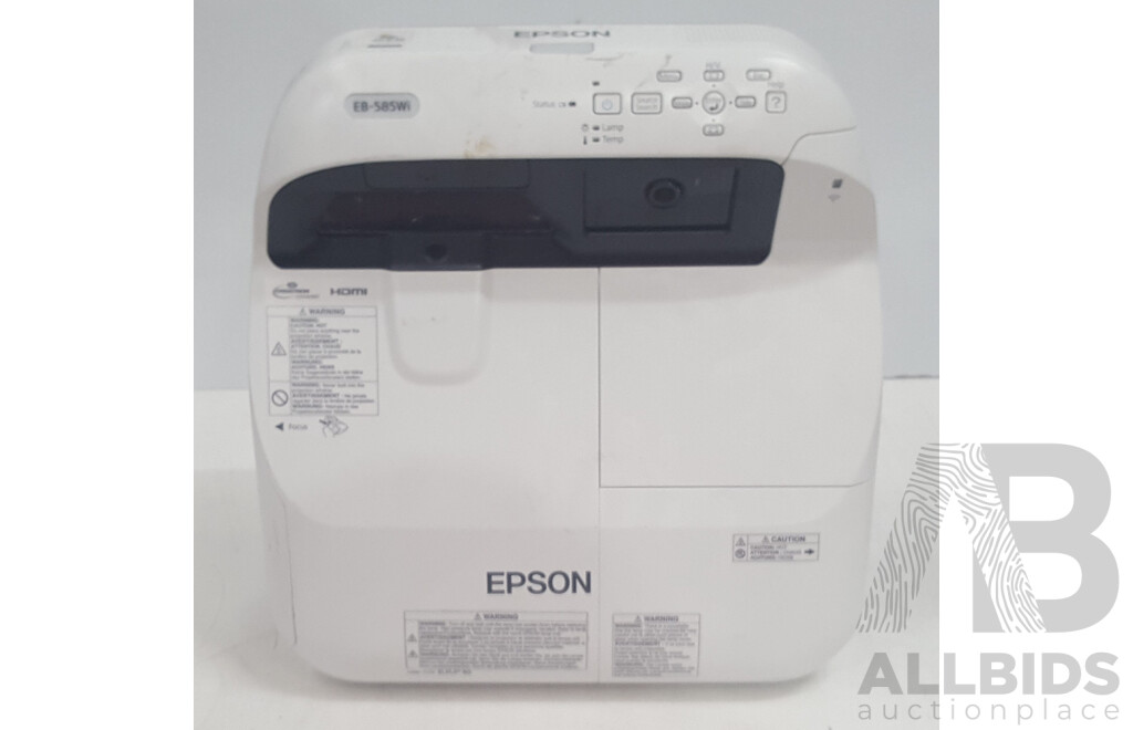 Epson (EB-585Wi) WXGA 3LCD Projector