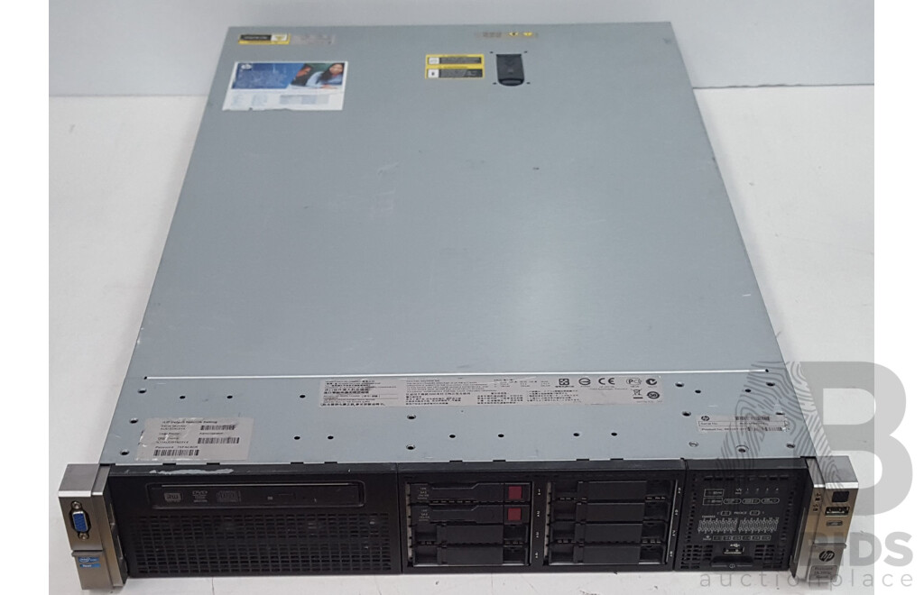 HP ProLiant DL380p Gen8 Dual Intel Xeon (E5-2690 0) 2.90GHz-3.80GHz 8-Core CPU 2RU Server w/ 192GB DDR3