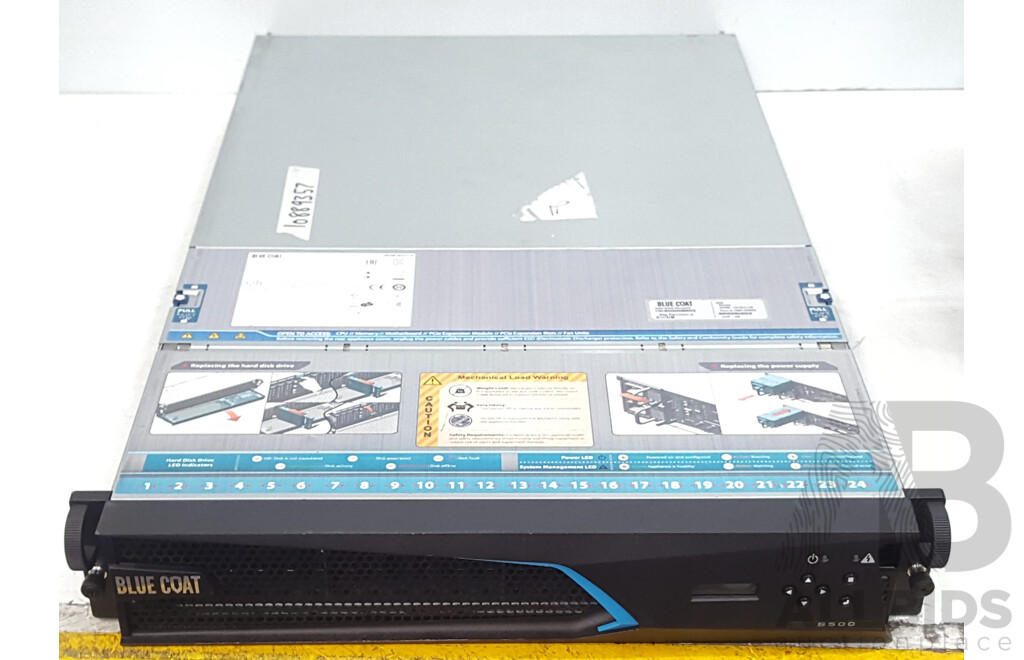 Blue Coat (ASG-S500-20-U35K) S500 Advanced Secure Gateway