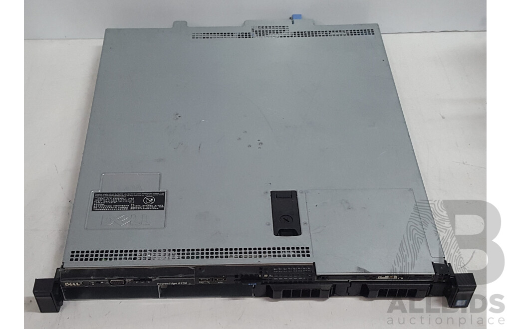 Dell PowerEdge R230 Intel Xeon (E3-1230 v5) 3.40GHz 4-Core CPU 1RU Server w/ 24GB DDR4