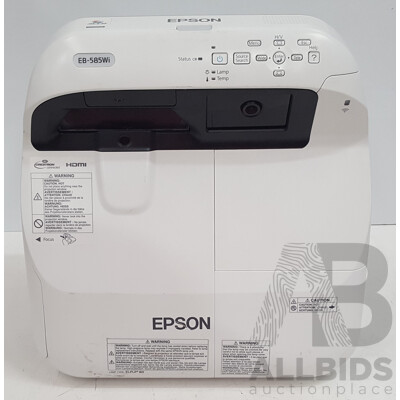 Epson (EB-585Wi) WXGA 3LCD Projector