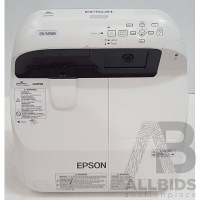 Epson (EB-585Wi) WXGA 3LCD Projector