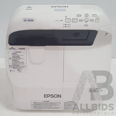 Epson (EB-585Wi) WXGA 3LCD Projector