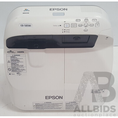 Epson (EB-585Wi) WXGA 3LCD Projector