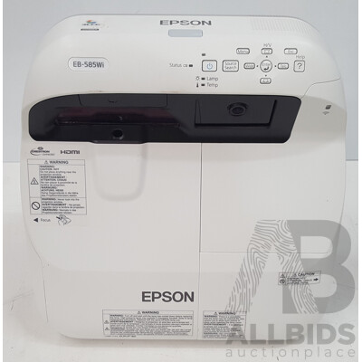 Epson (EB-585Wi) WXGA 3LCD Projector