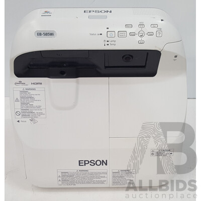 Epson (EB-585Wi) WXGA 3LCD Projector