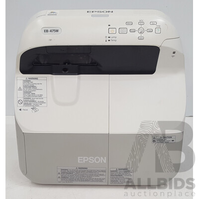 Epson (EB-475W) WXGA 3LCD Projector