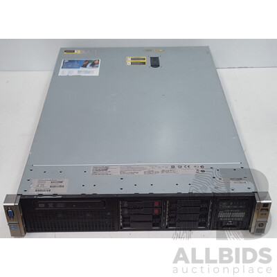 HP ProLiant DL380p Gen8 Dual Intel Xeon (E5-2690 0) 2.90GHz-3.80GHz 8-Core CPU 2RU Server w/ 192GB DDR3