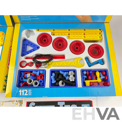 Meccano Junior Sets ‘A’ and ‘B’ in Original Boxes
