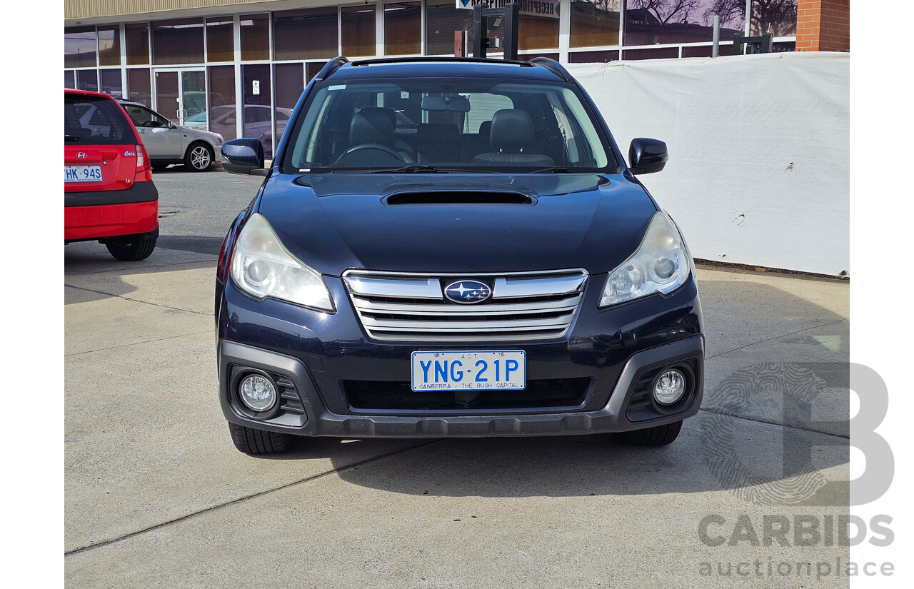 1/2013 Subaru Outback 2.0D Premium MY13 4d Wagon Blue 2.0L