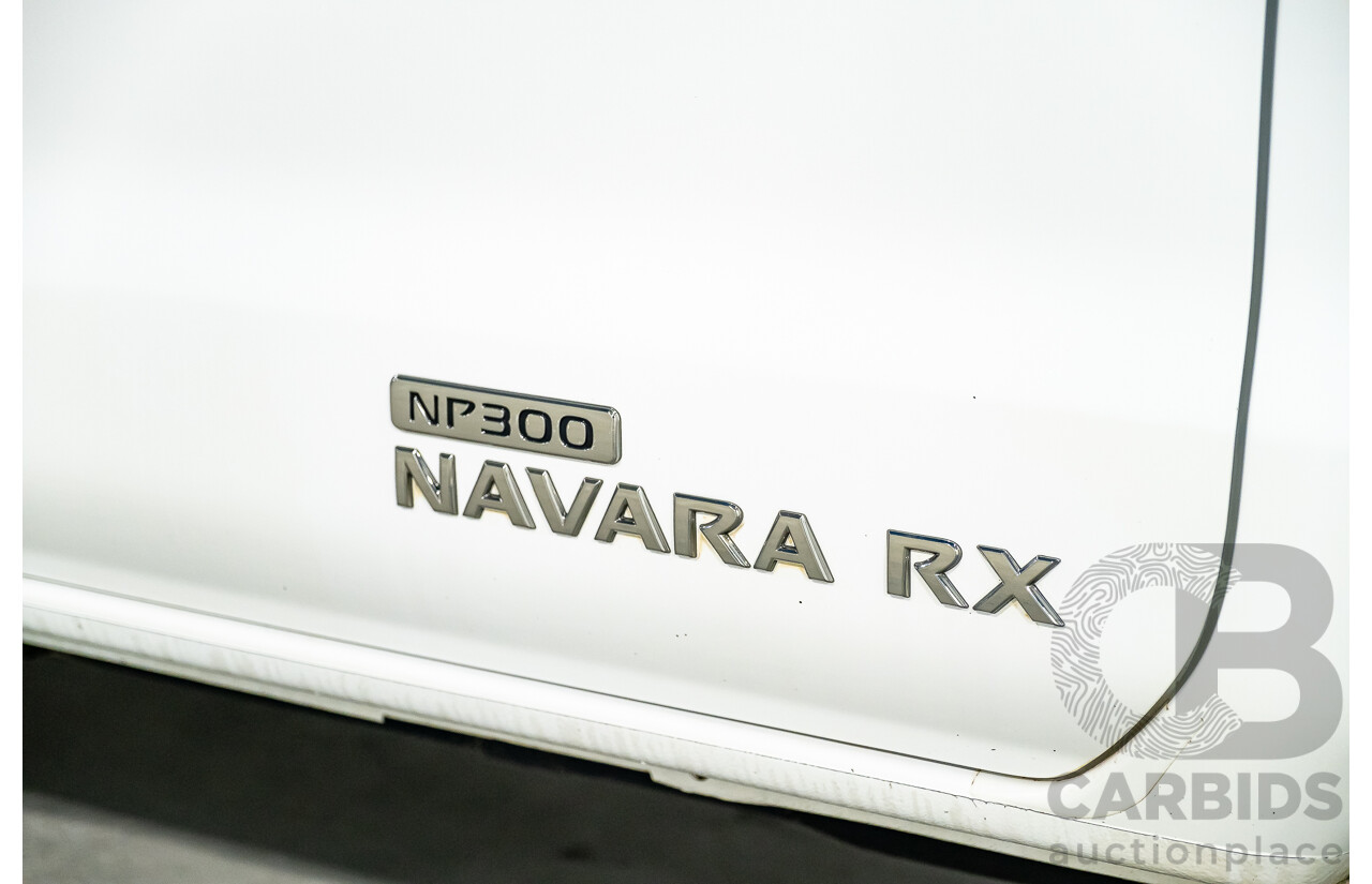 11/2016 Nissan Navara RX (4x2) NP300 D23 2d C/Chas White Turbo Diesel 2.3L
