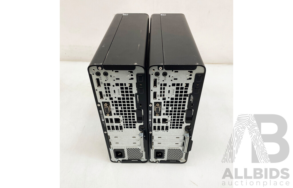 HP (705 G4 SFF) Elitedesk Desktop Computer - Lot of Two