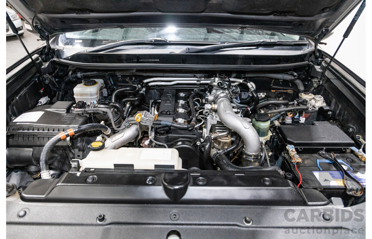 8/2013 Toyota Landcruiser Prado GXL (4x4) KDJ150R 4d Wagon Graphite Metallic Grey Turbo Diesel 3.0L - 7 Seater