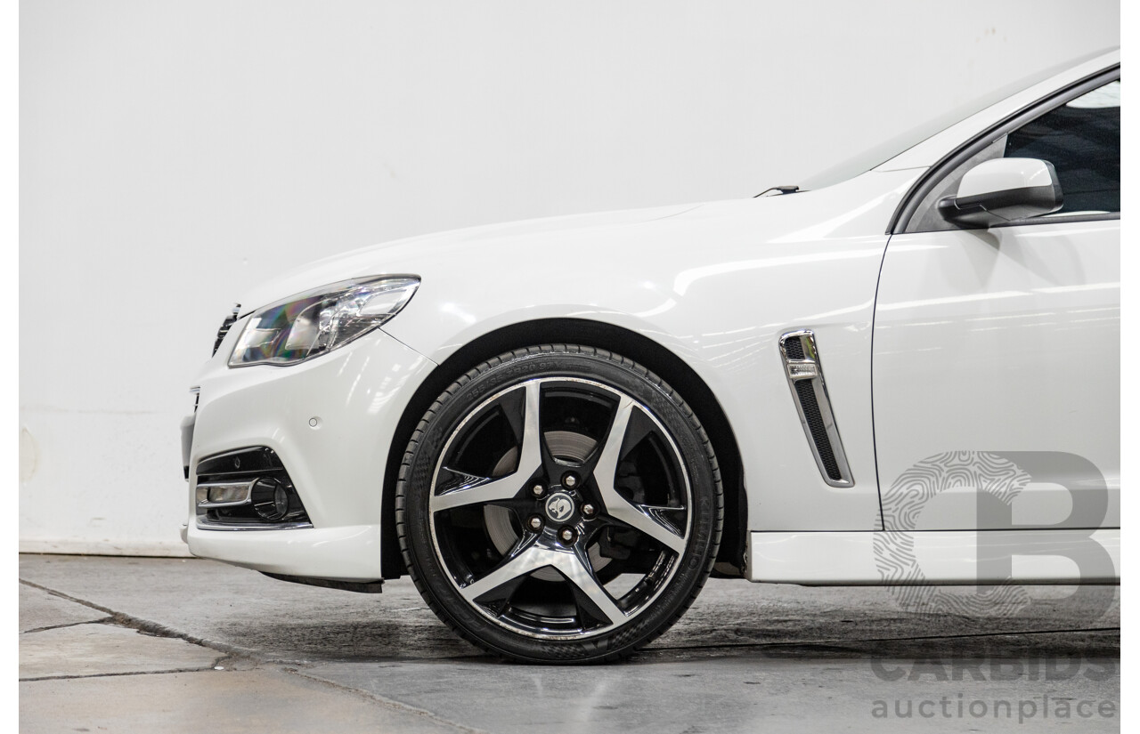 03/2014 Holden Commodore Ute SS-V VF Utility White V8 6.0L