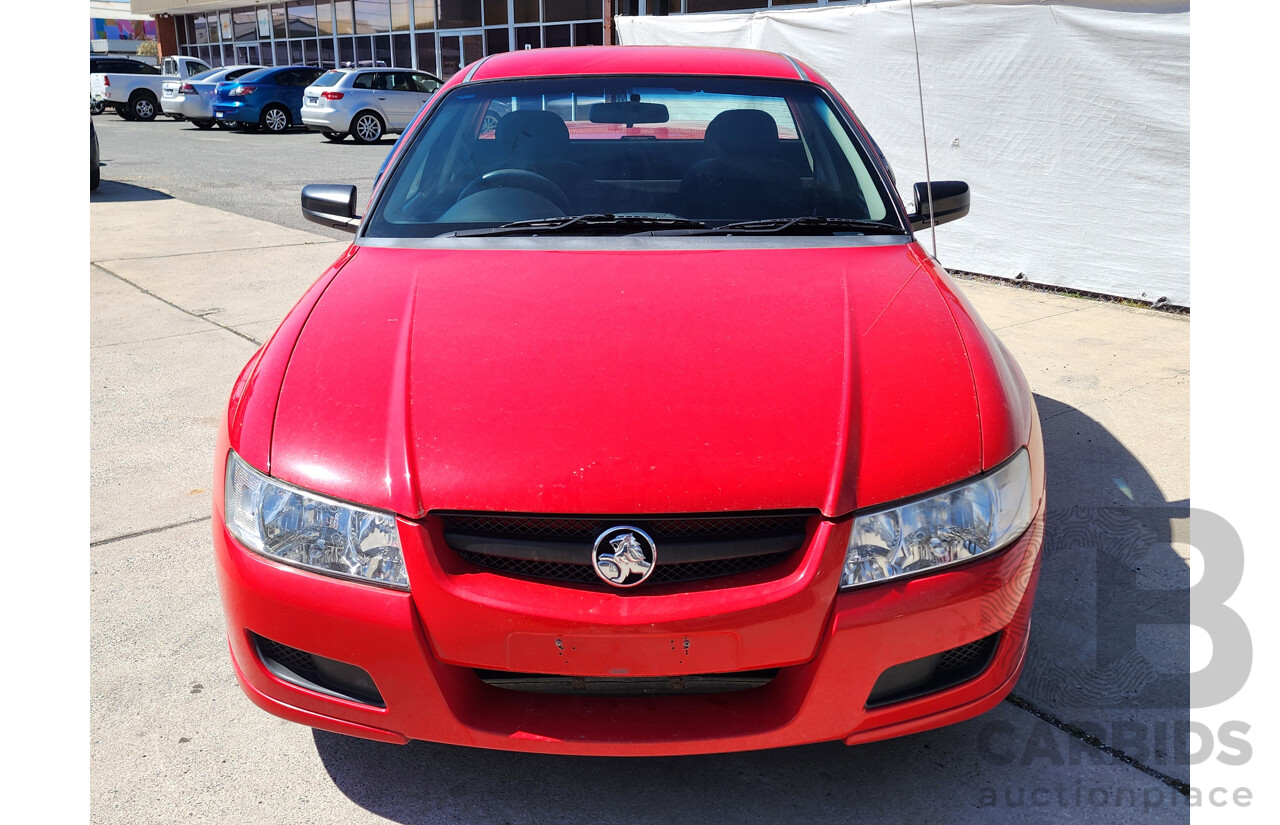 09/2004 Holden Commodore  RWD VZ Utility Red 3.6L