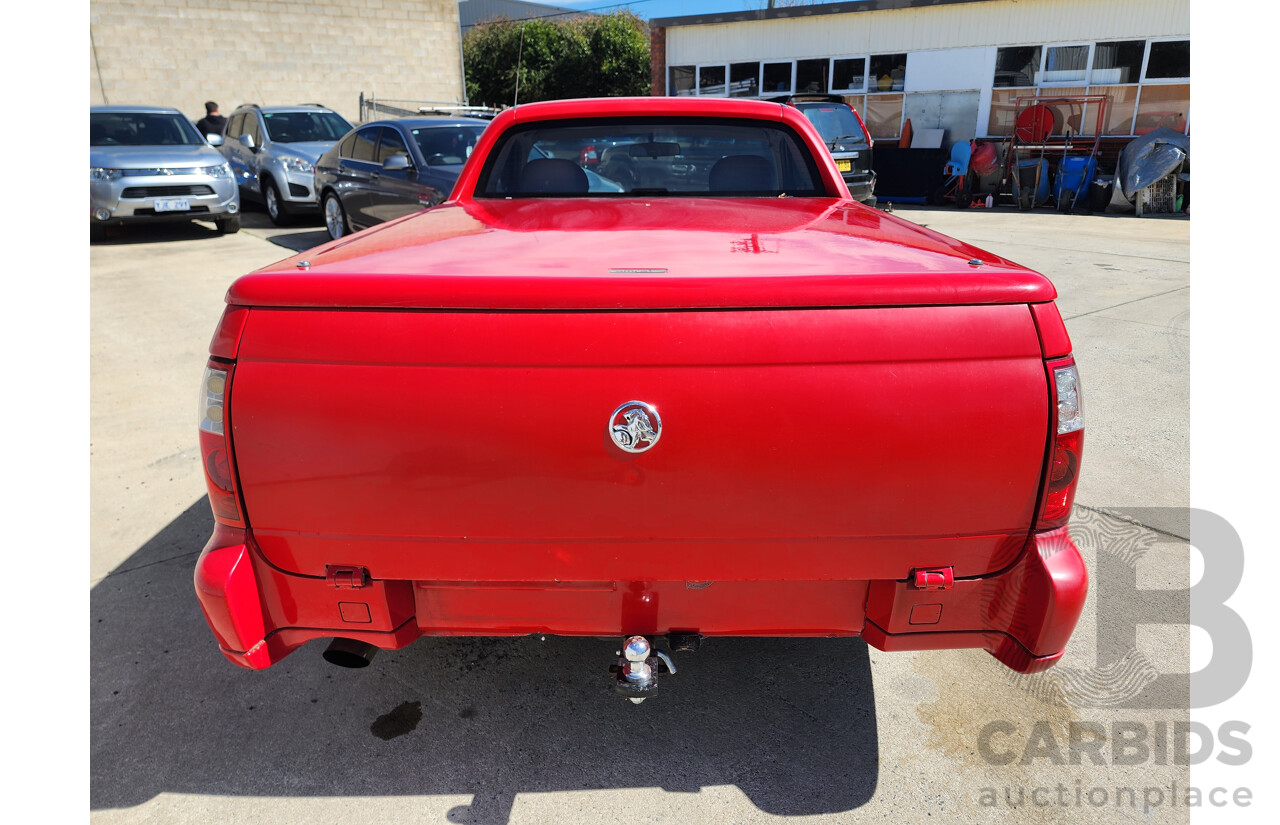 09/2004 Holden Commodore  RWD VZ Utility Red 3.6L