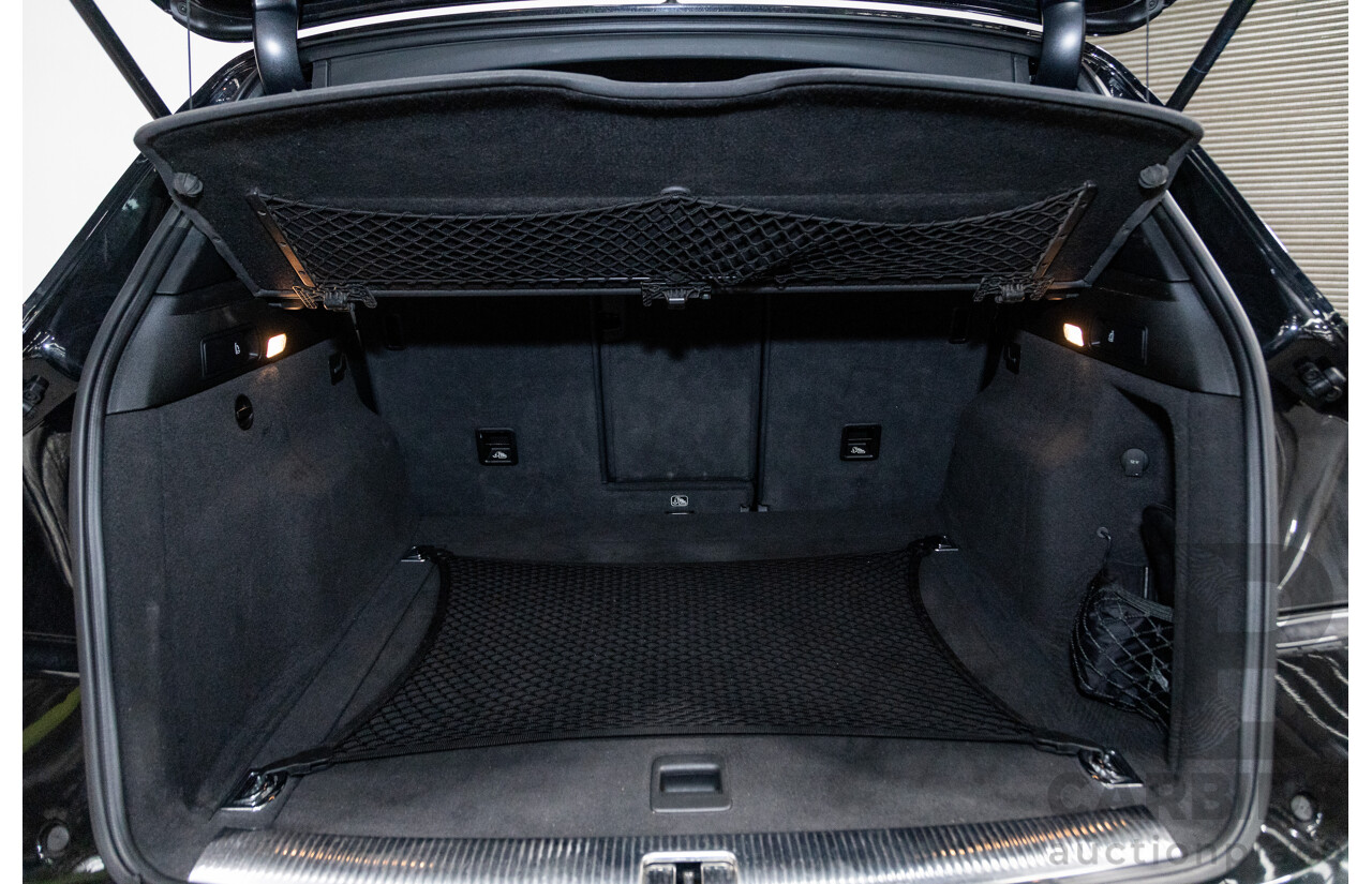 9/2014 Audi SQ5 3.0 TDI Quattro (AWD) 8R MY15 5d Wagon Metallic Black Twin Turbo Diesel V6 3.0L