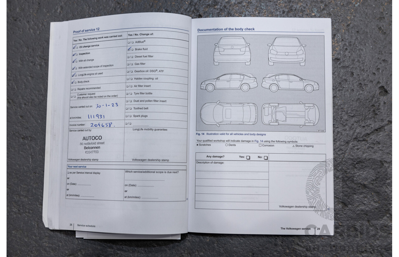 2/2014 Volkswagen Golf 110 TDI Highline MK7 AU MY14 4d Wagon White Turbo Diesel 2.0L