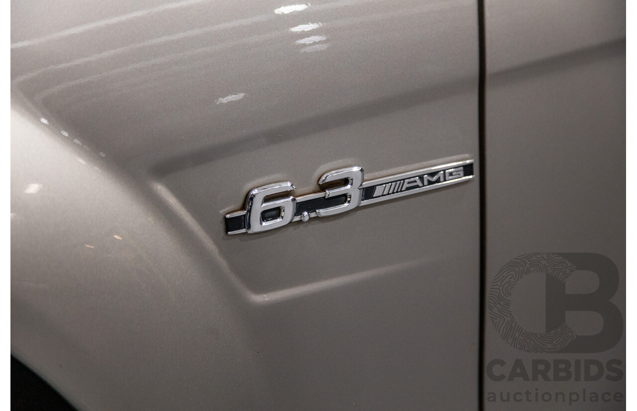 5/2009 Mercedes Benz C63 AMG W204 4d Sedan Cubanite Silver Metallic V8 6.2L