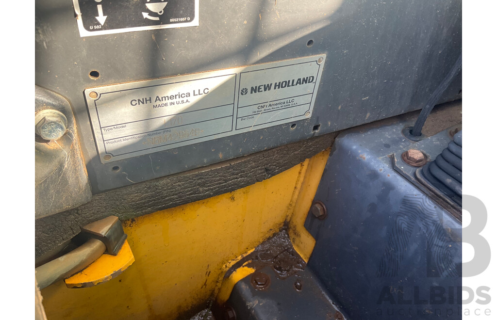 New Holland L170 Skid Steer Loader