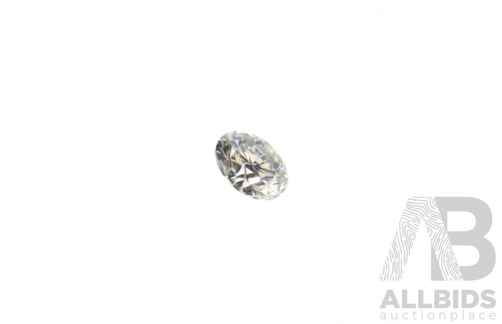 Large Moissanite: 7.0mm