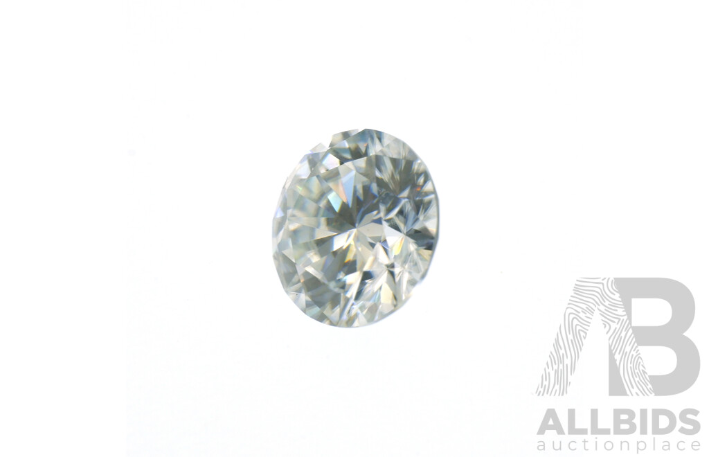 Large Moissanite: 7.0mm