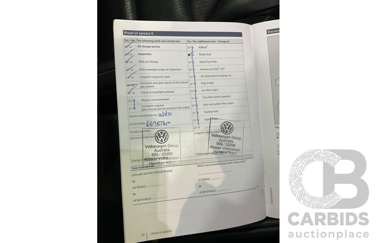 2/2018 Volkswagen Golf 110 TSI Highline MK7.5 AU MY16 4d Hatch Tumeric Yellow Metallic Turbo 1.4L