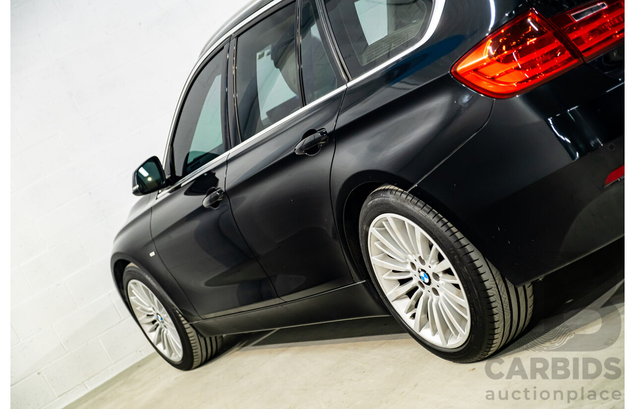 9/2013 BMW 328i Touring F31 4d Wagon Black Sapphire Metallic Turbo 2.0L