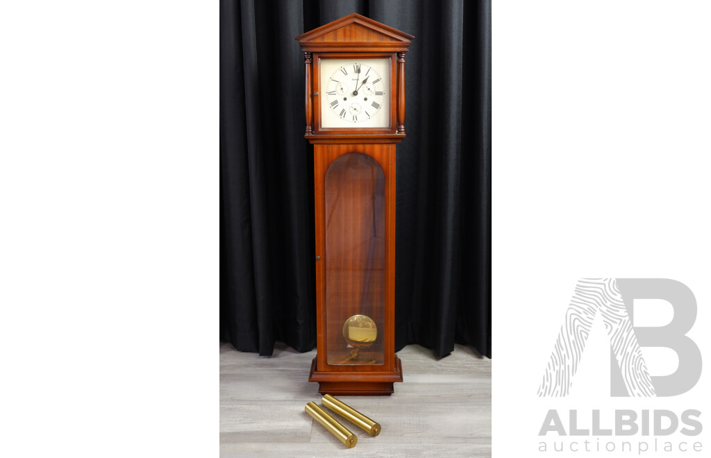 Wall Mount Hermle Grandmother Clock