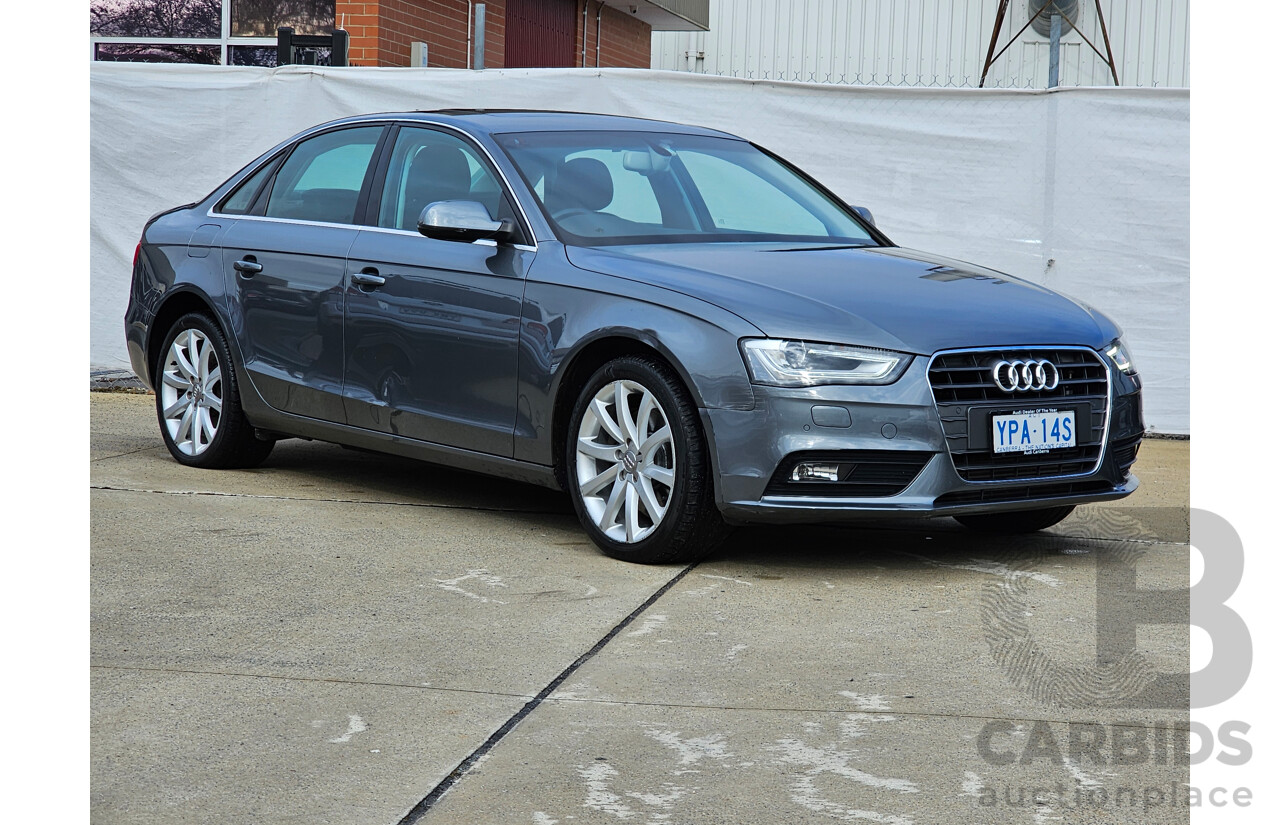 1/2013 Audi A4 3.0 TDI B8 (8K) MY13 4d Sedan Grey 3.0L