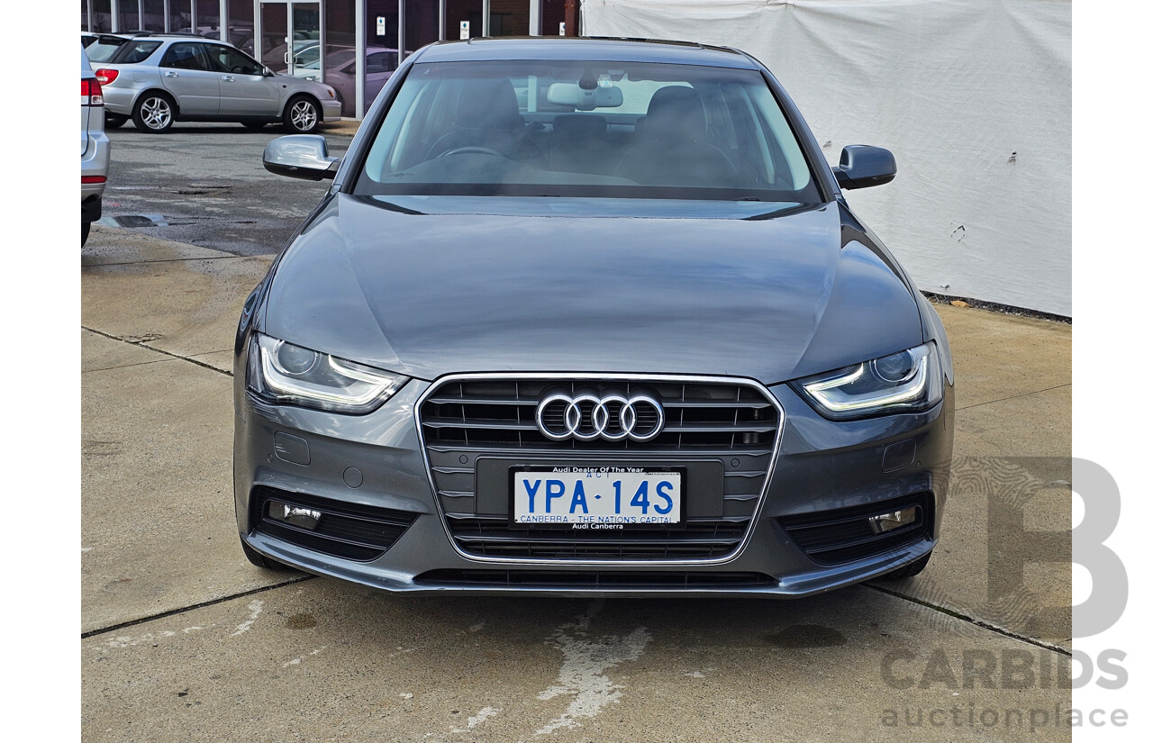 1/2013 Audi A4 3.0 TDI B8 (8K) MY13 4d Sedan Grey 3.0L