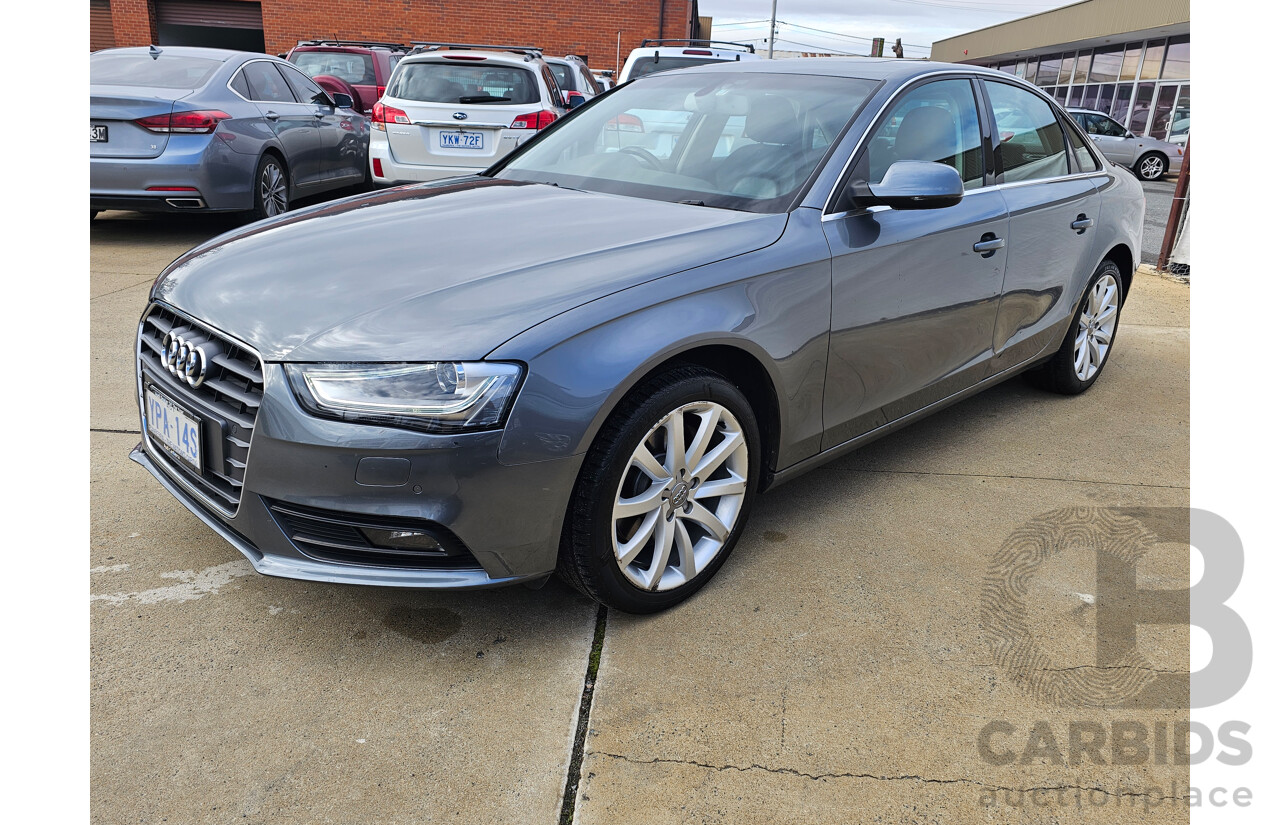 1/2013 Audi A4 3.0 TDI B8 (8K) MY13 4d Sedan Grey 3.0L