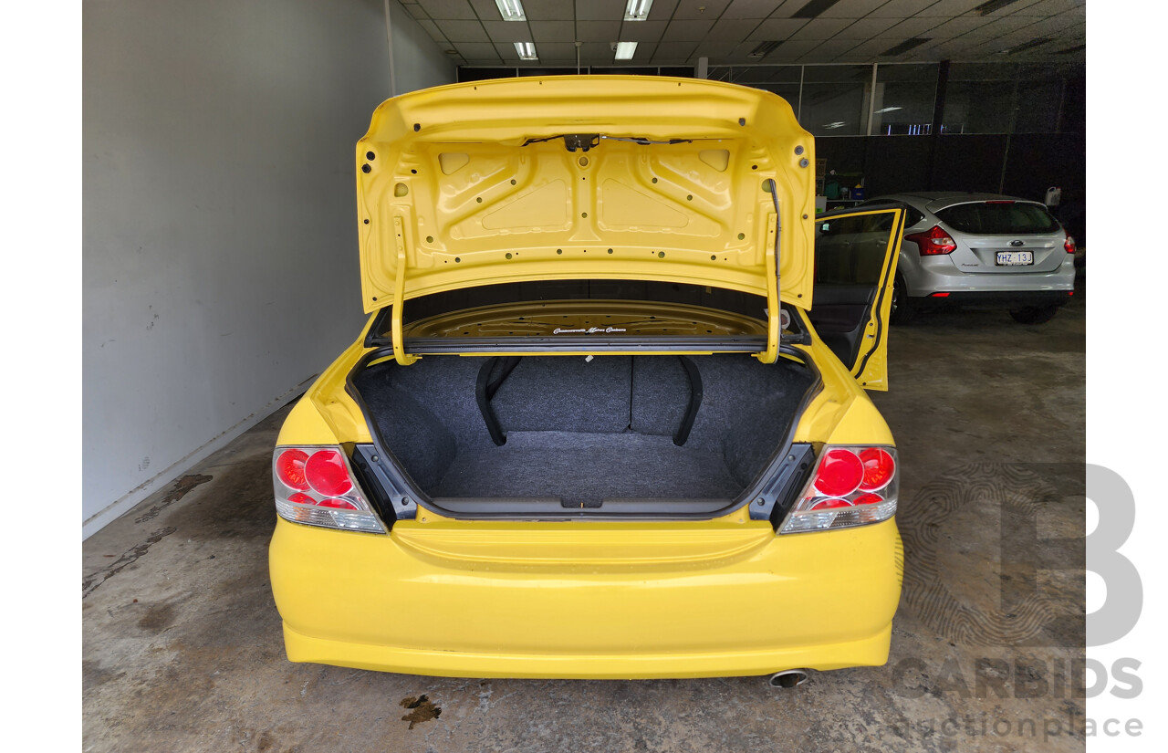 06/2006 Mitsubishi Lancer VR-X FWD CH MY06 4D Sedan Yellow 2.4L