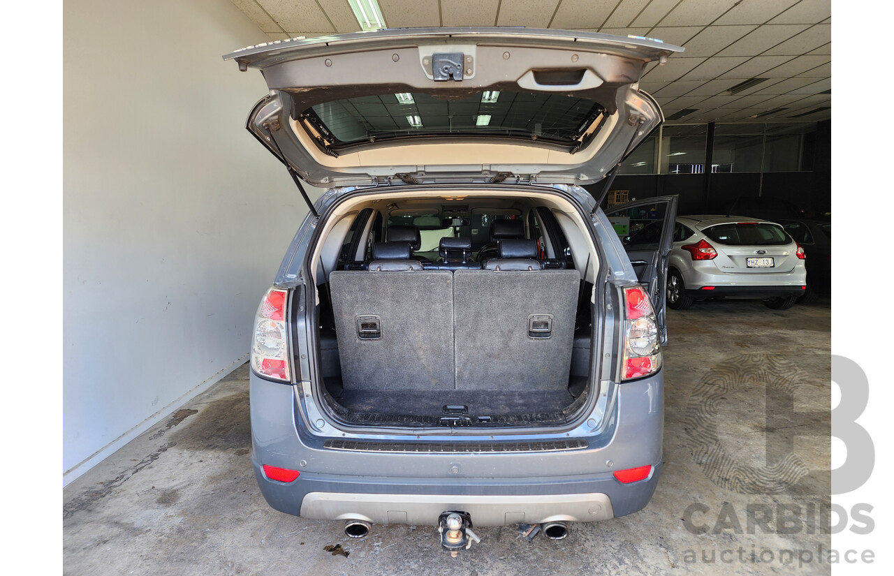 10/2011 Holden Captiva 7 LX (4x4) AWD CG SERIES II 4D Wagon Grey 3.0L