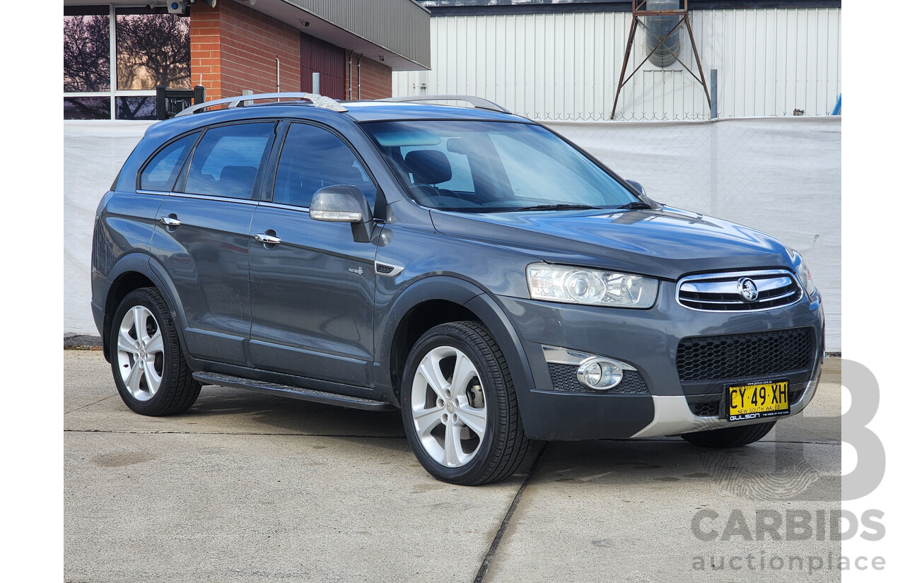 10/2011 Holden Captiva 7 LX (4x4) AWD CG SERIES II 4D Wagon Grey 3.0L