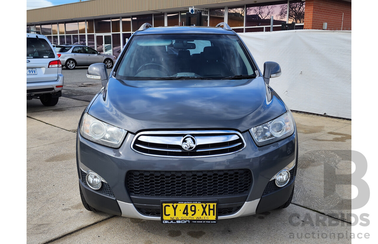 10/2011 Holden Captiva 7 LX (4x4) AWD CG SERIES II 4D Wagon Grey 3.0L