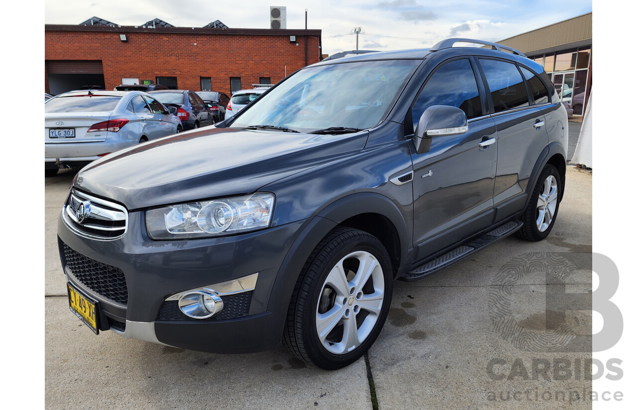 10/2011 Holden Captiva 7 LX (4x4) AWD CG SERIES II 4D Wagon Grey 3.0L