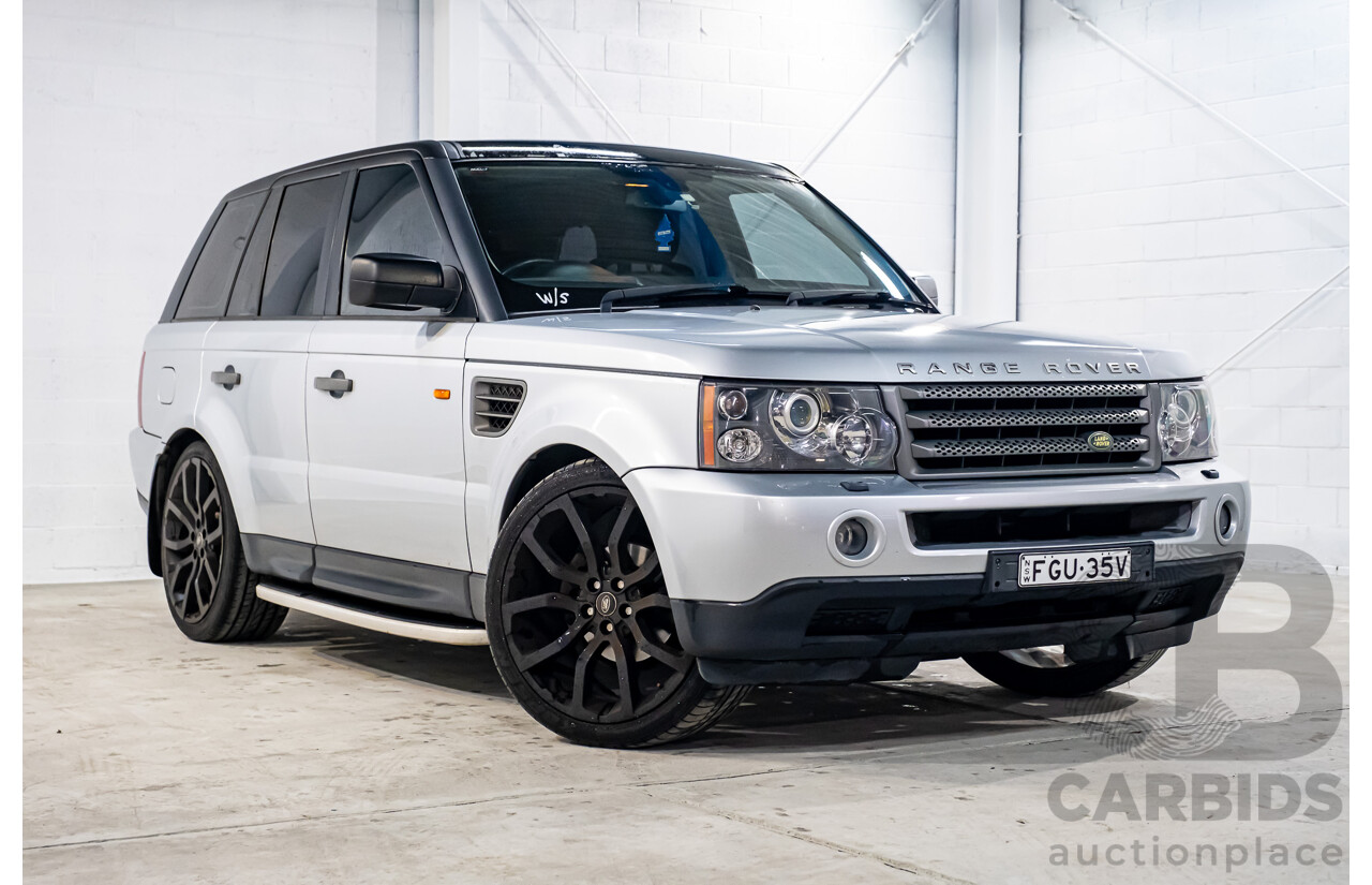 5/2008 Land Rover Range Rover Sport 2.7 TdV6 MY08 4d Wagon Silver Turbo Diesel V6 2.7L