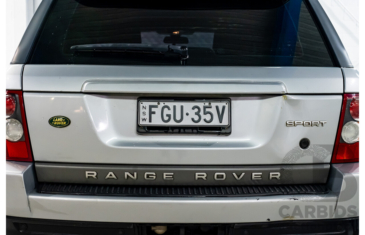 5/2008 Land Rover Range Rover Sport 2.7 TdV6 MY08 4d Wagon Silver Turbo Diesel V6 2.7L