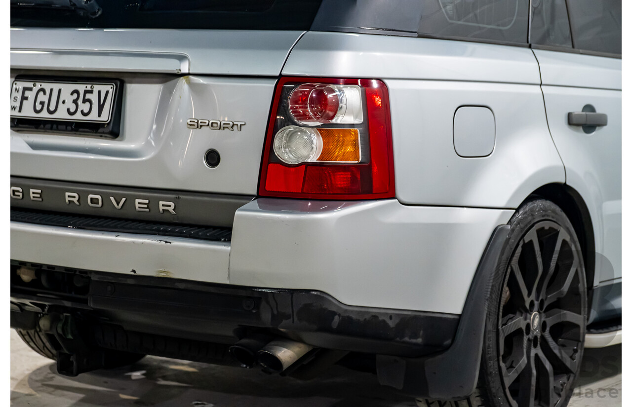 5/2008 Land Rover Range Rover Sport 2.7 TdV6 MY08 4d Wagon Silver Turbo Diesel V6 2.7L
