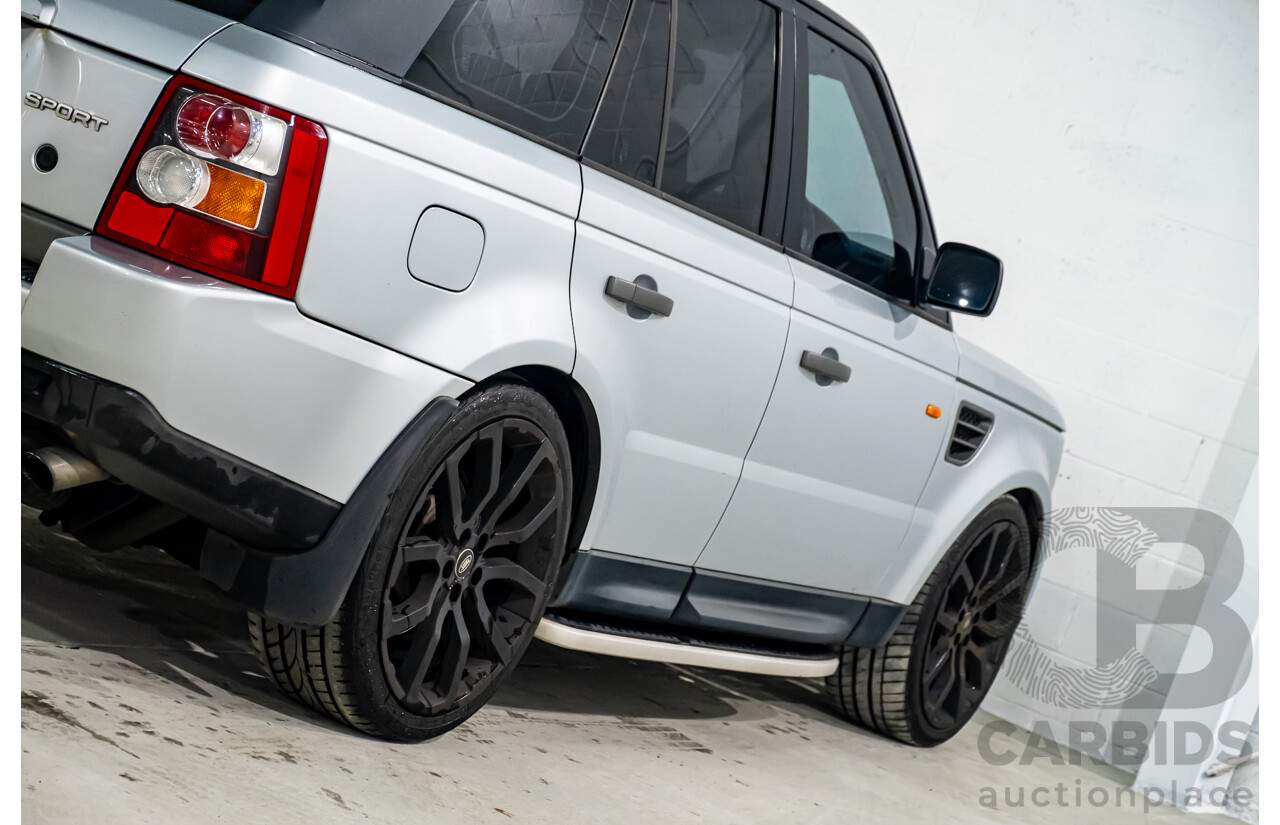 5/2008 Land Rover Range Rover Sport 2.7 TdV6 MY08 4d Wagon Silver Turbo Diesel V6 2.7L