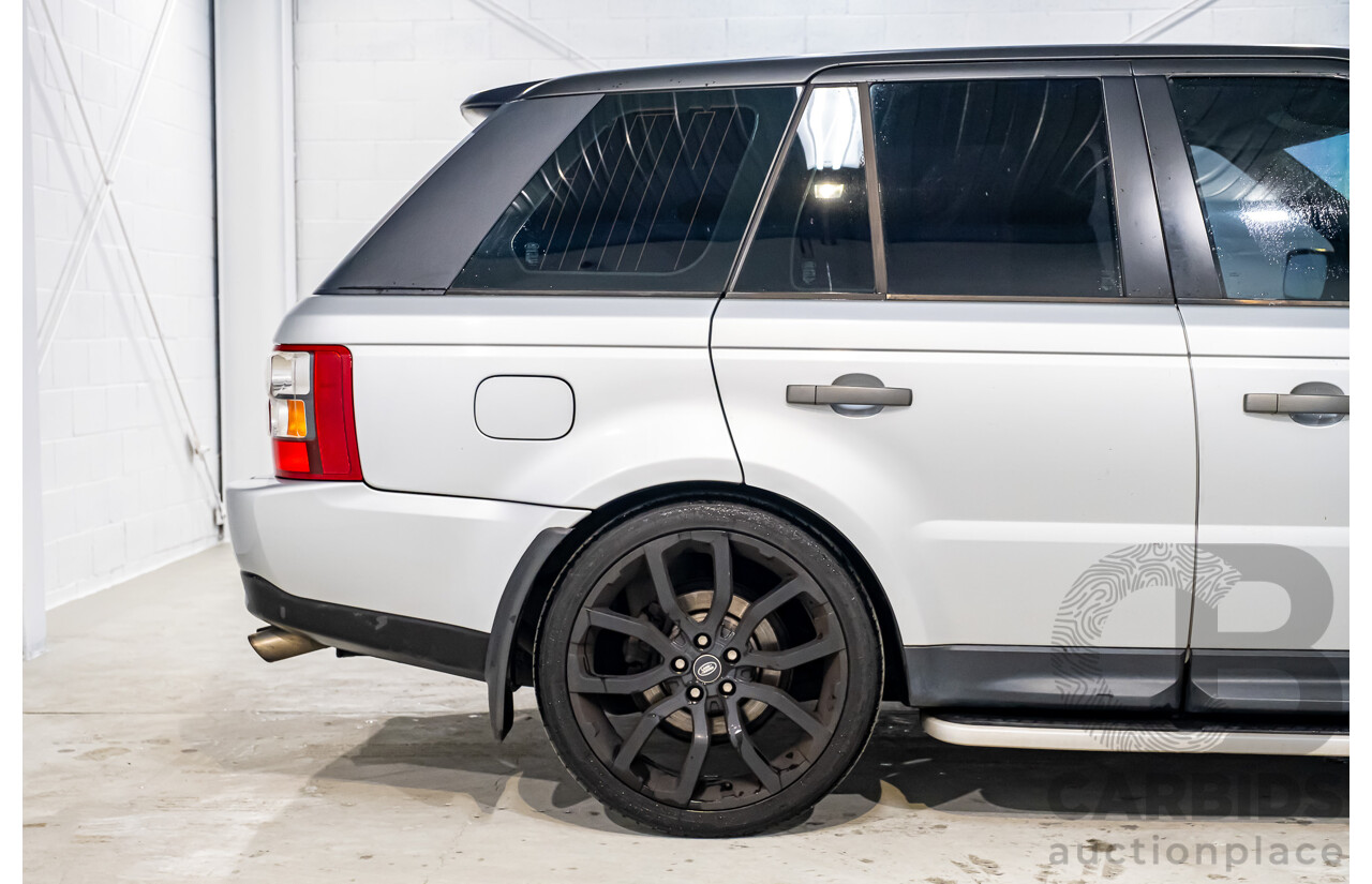 5/2008 Land Rover Range Rover Sport 2.7 TdV6 MY08 4d Wagon Silver Turbo Diesel V6 2.7L