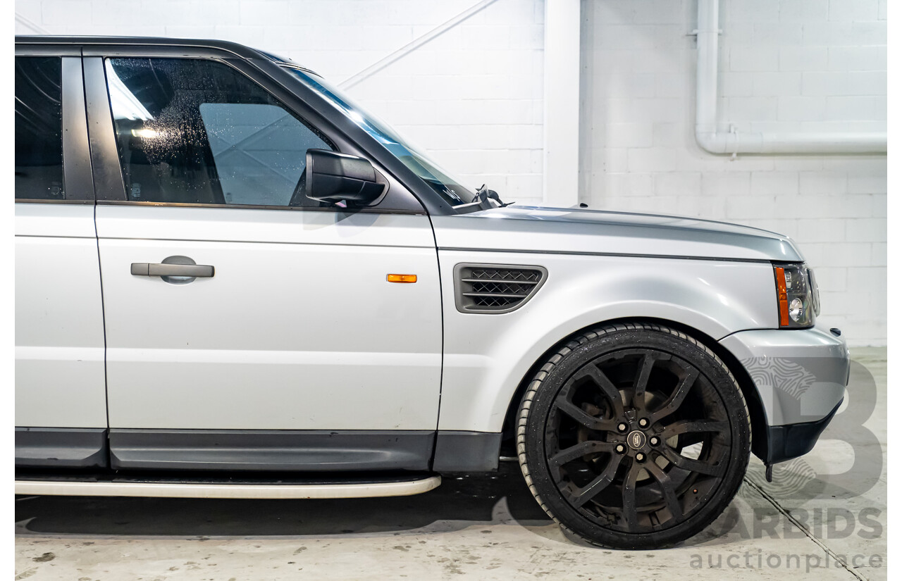 5/2008 Land Rover Range Rover Sport 2.7 TdV6 MY08 4d Wagon Silver Turbo Diesel V6 2.7L