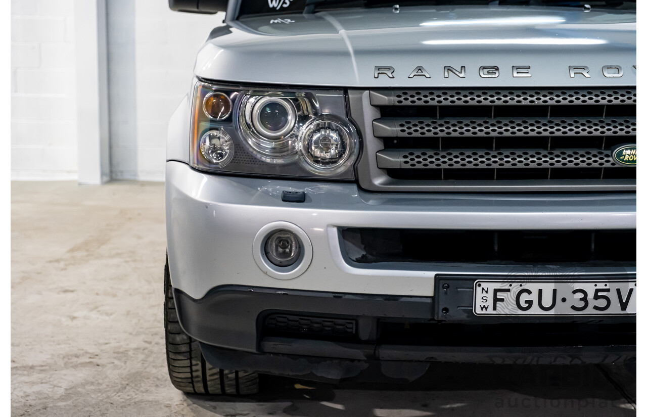 5/2008 Land Rover Range Rover Sport 2.7 TdV6 MY08 4d Wagon Silver Turbo Diesel V6 2.7L