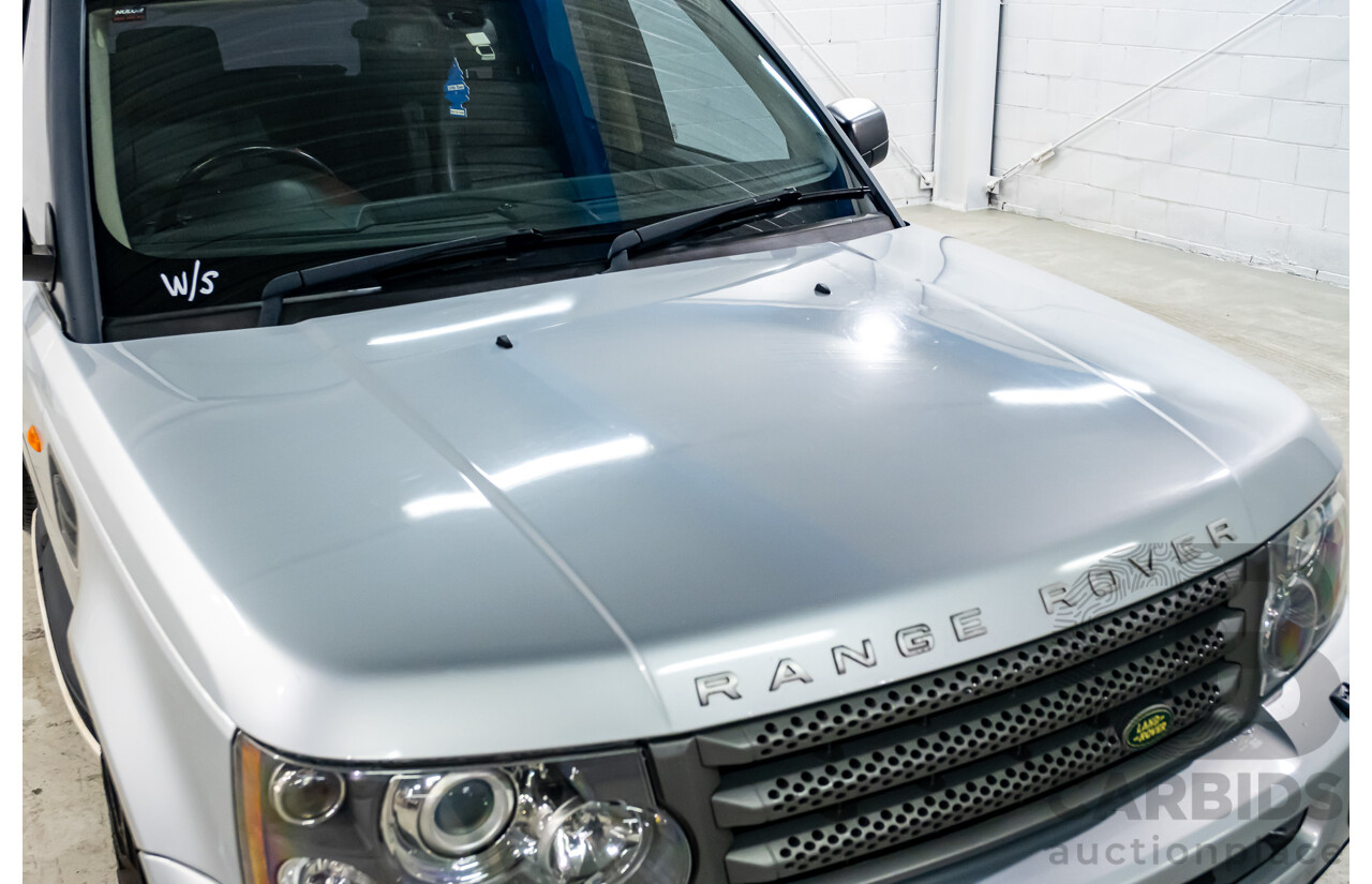 5/2008 Land Rover Range Rover Sport 2.7 TdV6 MY08 4d Wagon Silver Turbo Diesel V6 2.7L