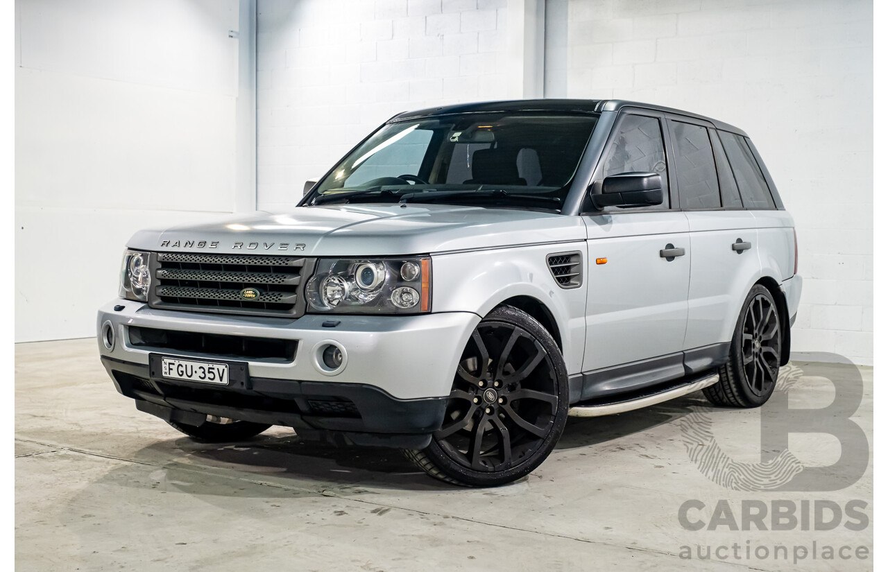 5/2008 Land Rover Range Rover Sport 2.7 TdV6 MY08 4d Wagon Silver Turbo Diesel V6 2.7L